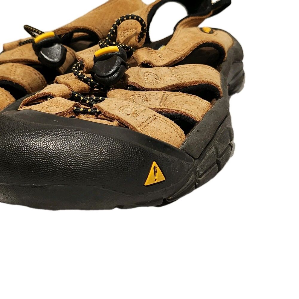 Keen Women's Leather Closed Toe Hiking Sport Sandals Tan Size 8 - Picture 4 of 11